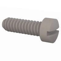 Essentra Components 010632F043 ກຸ່ມສະກຣູວຽກເຄື່ອງ, ສະກຣູວຽກປະເພດ Fillister ມີລາຍສະກຣູດ, #6-32 ການດັບກະດູກ, 7/16 ຍາວ