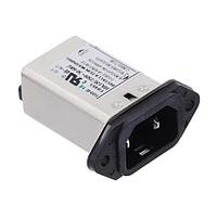 AMP Connectors - TE Connectivity 10IHE1 ທາງເຂົ້າ Inlets Inlet, Med Filtr Fl, 10A