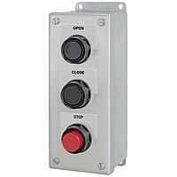 SIEMENS 52C333S ປຸ່ມກົດ 30MMSTATION, ສເຕນເລດສຕີນ, CMPLT, 3HOLE