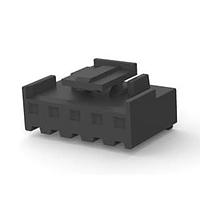 AMP Connectors - TE Connectivity 5-1123722-5 ປລັກ 3.96 EP PLUG HSG 5P(ສີດຳ)