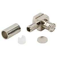 Amphenol RF 252100 ຕົວເຊື່ອມ MCX ມຸມຂວາ ປລັກຄຣິມ 316/U-NIC