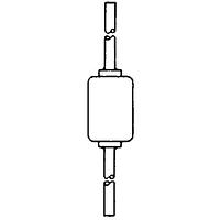 Microchip Technology 1N5622 Rectifier ການຟື້ນຕົວມາດຕະຖານ 1000A 1V Rectifier ມາດຕະຖານ THT