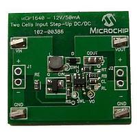 Microchip Technology ARD00386 ຕົວຄວບຄຸມແຮງແຟງ - ຕົວຄວບຄຸມສະຫວັດ MCP1640 12V 50mA ເຄື່ອງແປງເພີ່ມແຮງ