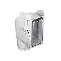 Hirose Electric PQ50WT-6U-PC1L ອຸປະກອນເສີມ ການສົ່ງກຳລັງງານ/ສັນຍານ ການເຊື່ອມຕໍ່ຮອບຮວມ ມຸມຂວາ ກອບປົກກັນ