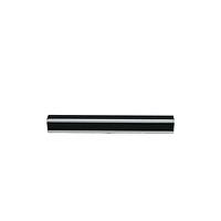 Bud Industries H-9180-B ມືຈັບກາງການຕິດຕັ້ງ 4" ມືຈັບ, ອະລູມິນຽມ/ຂອງຕົວດຳ