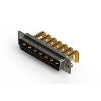 EDAC 629-24W7250-4NA ຕູ້ຕິດຕໍ່ D-Sub ປະສົມມຸມຂວາ ຕູ້ຕິດຕໍ່ພະລັງງານ Combo D-Sub