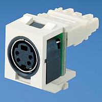 Panduit NKSPMIW S-Video NK S-Video Mod Punchdown ສີຂາວ
