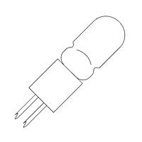 VCC 7715-10PK ໂຈມສະຫນອງ Incdscnt 5V T-1 Bi-Pni 115mA