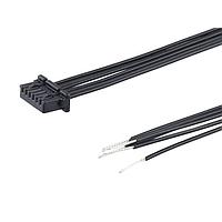 Molex 226421-1063 ການປະກອບສາຍເຄື່ອງ OTS OneBlade-to-Pigtail OTS Cable ASSY 1mm Pitch 1 Row 300mm LEN Sn Plating 6 Ckts