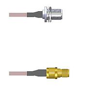 Amphenol Custom Cable Q-1Z02T0001010i ສາຍສະບັບ RF N-SJB/SMA-SJ G178 10I