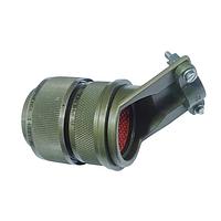 Amphenol PCD M28840/19SB1S1 ປລັກຊື່ການເຊື່ອມຕໍ່ Plugs Conn Plug  45deg StrainRelief Size13Z Ni