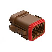 Amphenol SINE Systems AT06-08SD-MM01 ຕົວເຊື່ອມຕໍ່ 8P PLUG W/ CAP SEAL KEY POSITION D