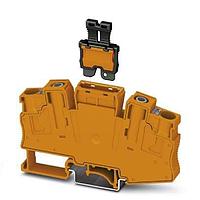 PHOENIX CONTACT 1068179 ບລັອກຕິມເນີລະບົບ DIN Rail PT 6-T P/P HV OG