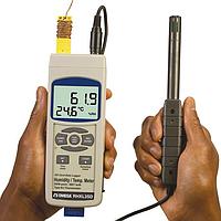 OMEGA RHXL3SD ອຸປະກອນວັດອຸນຫະພູມ/ຄວາມຊື່ນມືຖື ບັນທຶກຂໍ້ມູນ (Dew Point, -25.3 °C, LCD)