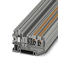 PHOENIX CONTACT 3211860 ບລັອກຂໍ້ມູນຜ່ານ PTU 4-TWIN BU 24-15AWG 600V 30A
