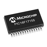 Microchip Technology PIC16F17155-I/SS ມາຄຣອຄຄອນເຕີ 14KB Flash, 1KB RAM, 128B EEPROM, 12b Diff. ADCC, 1xOP-AMP, 2x16-bit dual PWM