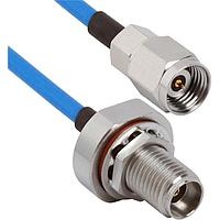 Amphenol SV Microwave MS24-085-P12DSMPM-120 ການປະກອບສາຍ RF 2.4mm STR M ເຖິງ SMPM (ຂະໜາດ 12) 12" ສາຍ