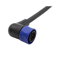 Bulgin PXP4002/005/12P ເສັ້ນສາຍອາເຄຊັເຕີ / ເສັ້ນສາຍອັກຕູເວດເຕີ ສາຍສະເພາະຕິດຕັ້ງພ້ອມກັນ - ມຸມຂວາ - 5m - 12 ຕິດຕໍ່ - ປລັກ