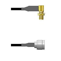 Amphenol Custom Cable Q-2R02N0008072i ສາຍສະບັບ RF SMA-RJB/N-SP RG58 72I
