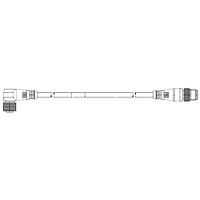 Molex 1200661261 ເສັ້ນສາຍເຊນເຊີ / ເສັ້ນສາຍອັກຕູເວີ MIC 4P M/MFE 0.6M ST/90 22/4 P