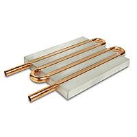 Advanced Thermal Solutions ATS-TCP-1001 ຈອງທີ່ມີທູບ, ແຜ່ນເຢັນທູບ 4 ຜ່ານ, IGBT, ບໍ່ມີການສຳເລັດ, 0.016C/W ທີ່ 1 GPM, 4 ຜ່ານ, 152x127x15mm