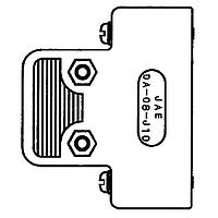JAE Electronics DA-C8-J10-B2-1R ຮອບຫົວສອງຊິ້ນ JUNCTION SHELL D-SUB
