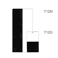 ELCOMETER 4695 ຕາຕະລາງການທົດສອບ Leneta (76 x 132 mm)