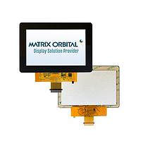 Matrix Orbital MOP-TFT800480-50G-BLM-TPC ໂມດູນຈໍ TFT LCD ຂະໜາດ 5 ຢູ່ໃນ PCAP G Series