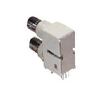 Bomar 364A2795FS ຕ່າງຫຼັກການຕໍ່ຕ່າງຫຼັກ Multi-Port Connectors X-2 DUAL BNC 75 OHM WT FULL SH