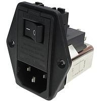 Schaffner FN389B-6-22 ສະຫນັບສະຫນູນ FUSE SWITCH 6A