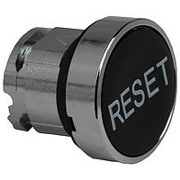 SCHNEIDER ZB4BA222 Flush 22M MOM FLUS PB W/"RESET" ON CAP