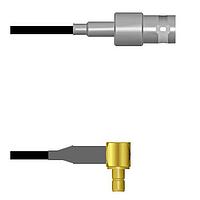 Amphenol Custom Cable Q-0303I0003036i ການປະກອບສາຍ RF BNC-SJ/SMB-RJ G174 36I