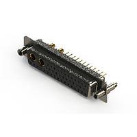 EDAC 628-43W2624-2T6 ຕົວເຊື່ອມຕໍ່ Mixed Contact D-Sub Connectors Vertical Combo Dsub