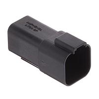 Amphenol SINE Systems AT04-6P-BLK ປະຕູຮັບ 6 ທາງ 6 ຂາ BLK