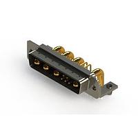 EDAC 629-9W4-640-4T3 ຕູ້ຕິດຕໍ່ D-Sub ປະສົມມຸມຂວາ ຕູ້ຕິດຕໍ່ພະລັງງານ Combo D-Sub