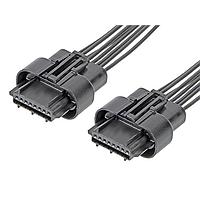 Molex 45145-0801 ສາຍສະແຕນດາວ Discrete Wire Squba OTS Cable Rcpt SR 150mm 8Ckt BLK