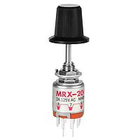 NKK Switches MRX204-CB ສະຫນັບສະຫນູນການສະຫນອງ DP ມີ 2-4 ຕຳແໜ່ງ ປຸ່ມໃຫຍ່ ສີຂາວ