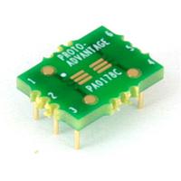 Chip Quik PA0178C ອາແດບເຕີ SOT-563F ເປັນ DIP-6 SMT Adapter (ຊິ້ນຫຼັກ 0.5 mm, ຂະໜາດຕົວ 1.5 x 1.2 mm) ຊຸດຂະໜາດກະທົບ