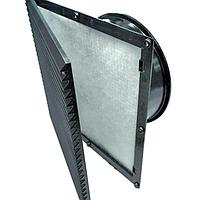 Orion Fans OA254LFG111TXC Louvered Filter Fan Kit Louvered Filter Fan Snap-On Guard Kit with 172mm, 320x122.5mm, 115VAC, IP54