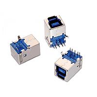 Wurth Elektronik 692221030100 ຕົວເຊື່ອມ USB Type B WR-COM 3.0 Type B 9Pin ຜູ້ຍິງທົງແກ້ວ
