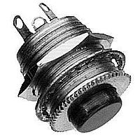 Switchcraft 913X ສະຫນອງອຸດສາຫະກຳ ປຸ່ມສີດຳ ປຸ່ມຮອບ