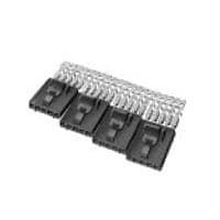 AMP Connectors - TE Connectivity 6-103644-2 ຮູງຮັບ Receptacle 13 MTE RCPT SR LATCH .100CL