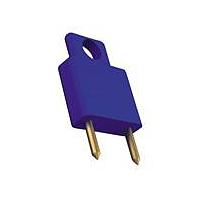Keystone Electronics 1460L ອຸປະກອນເສີມທີ່ມີຫຼັງກັນໄຟຟ້າສັ້ນສີຟ້າ