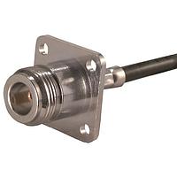HUBER+SUHNER 25_N-50-3-7/133_NE ຕົວເຊື່ອມ N ຟແລນຈະກເສັ້ນສາຍຕົວຍືດ(f)