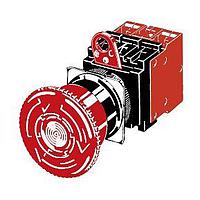 Omron Automation and Safety A22EL-M ສະຫນັບສະຫນູນການຢຸດຉົບສະຫນັບສະຫນູນ IL ESTOP OP UNIT 40m P-L T-R