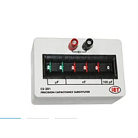 IET LAB CS-301L ກ່ອງທົດສະວັດຄວາມອາດສາມາດ (0 - 9.999999 μF)