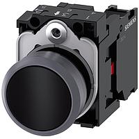 SIEMENS A6X30142358 ສະຫຼຸບສະຫຼຸບມາດຕະຖານ ປຸ່ມກົດ. ສີດຳ