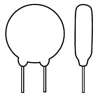 KEMET KJN472MQ59FAAAA ຄອບຄາດຊີເຣມິກດິສກ Y1 250VAC/X1 440VAC 440/250V 4700pF Y5U 20% Pitch=10mm 85C