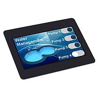 DISPLAY VISIONS EA uniTFTs043-ATC ຈໍ TFT LCD 4.3 ນິ້ວ ຈໍສະແດງອັດຕະໂນມັດ TFT ອັດສະຫຼາດ