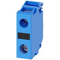 SIEMENS 3SU14001DA501AA0 ຂາຍອຸປະກອນສະໜັບສະໜູນ SUPPORT TERMINAL. ສີຟ້າ